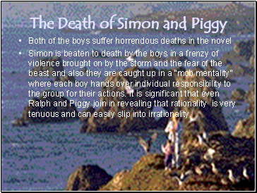 The Death of Simon and Piggy