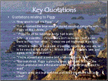 Key Quotations