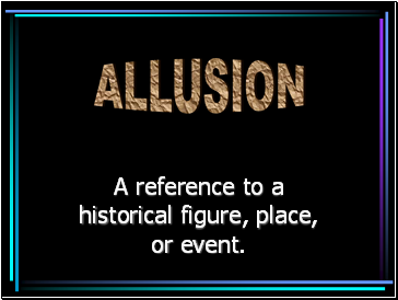 Allusion