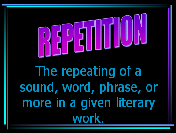 Repetition