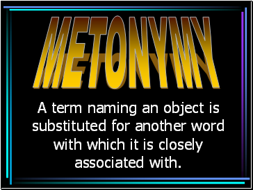 Metonymy