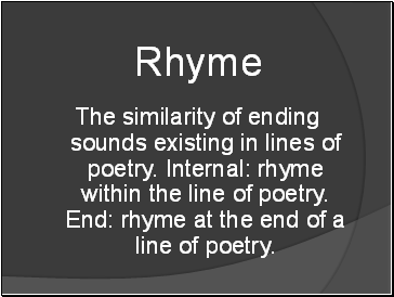 Rhyme