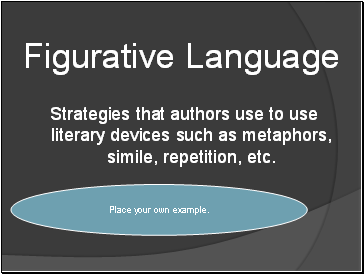 Figurative Language