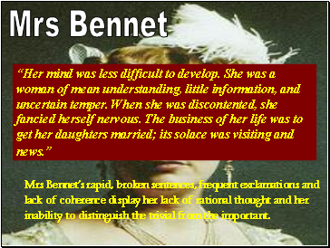 Mrs Bennet