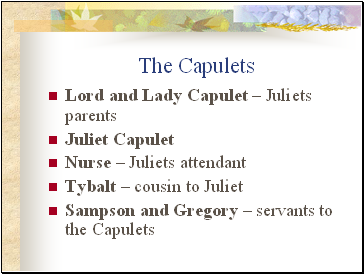 The Capulets
