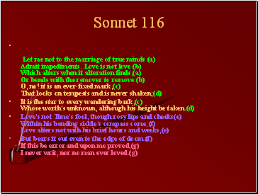 Sonnet 116