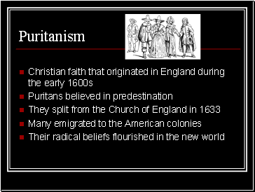 Puritanism