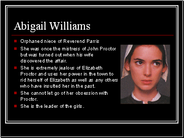 Abigail Williams