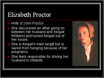 Elizabeth Proctor