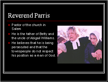 Reverend Parris