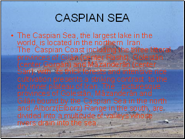 CASPIAN SEA