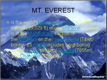 MT. EVEREST