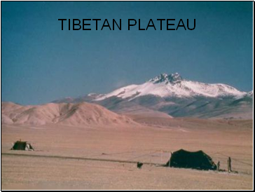 Tibetan plateau