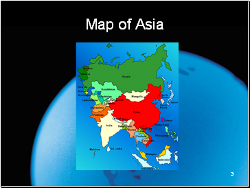 Map of Asia