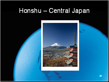 Honshu – Central Japan