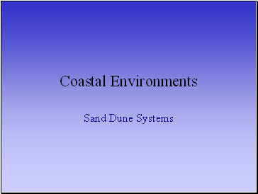 Coastal Dunes