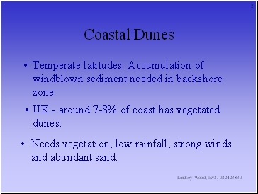 Coastal Dunes