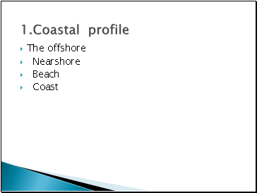 Coastal profile