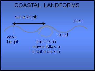 Coastal landforms
