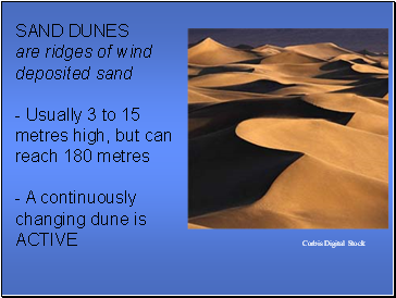 Sand dunes