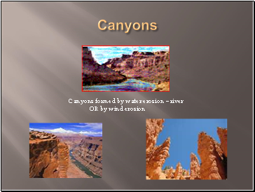 Canyons