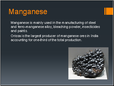 Manganese