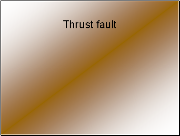 Thrust fault