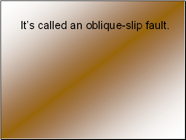 Its called an oblique-slip fault.