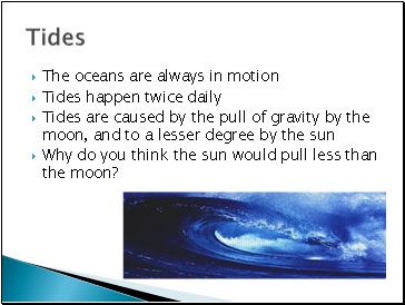 Tides