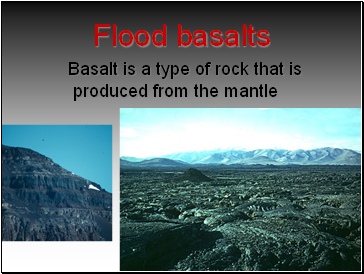 Flood basalts