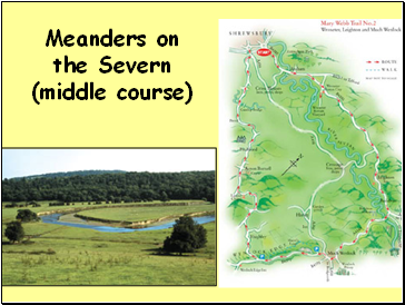 Meanders on the Severn (middle course)