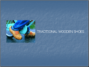 TRADTIONAL WOODEN SHOES