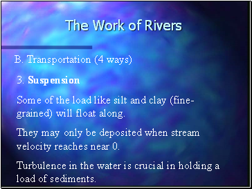 The Work of Rivers