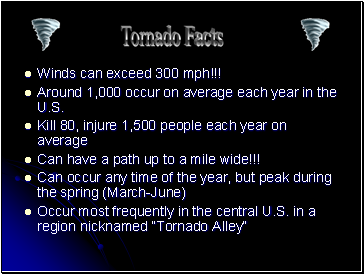 Tornado Facts