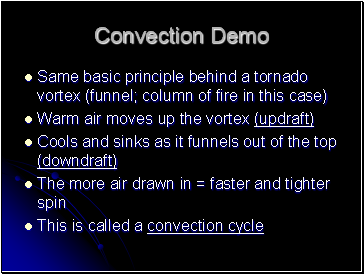 Convection Demo