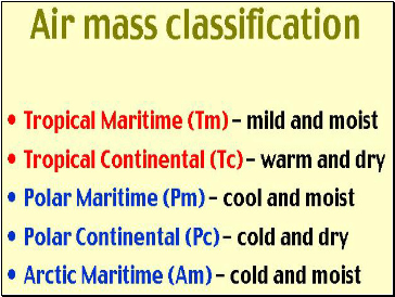 Air Masses