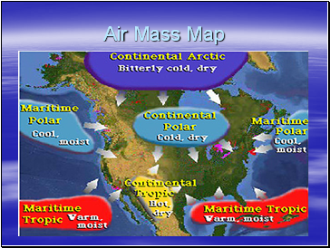 Air Mass Map