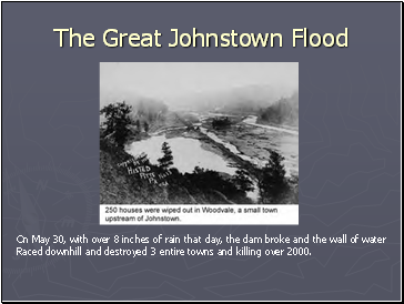 The Great Johnstown Flood