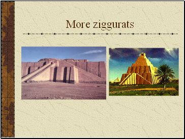 More ziggurats