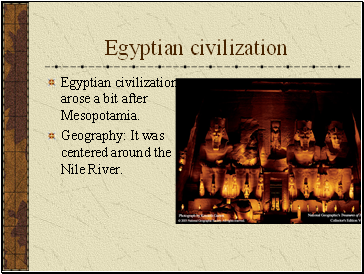 Egyptian civilization