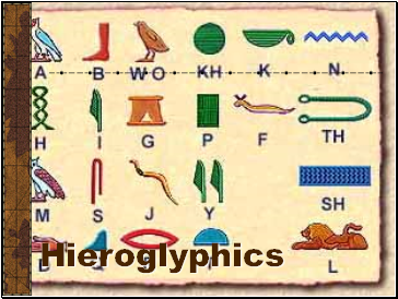 Hieroglyphics