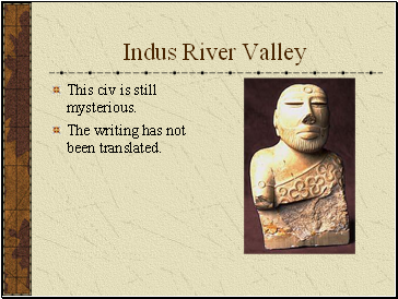 Indus River Valley