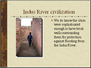 Indus River civilization