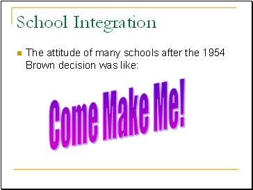 School Integration