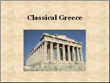 Classical Greece