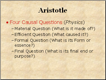 Aristotle