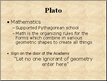 Plato