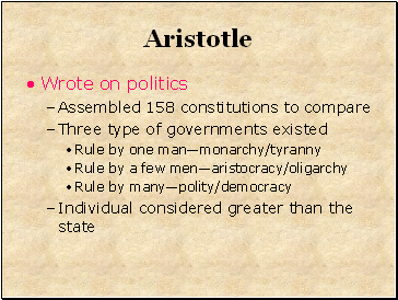 Aristotle