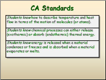 CA Standards