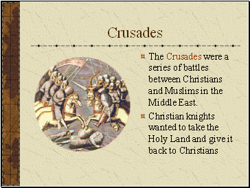 Crusades